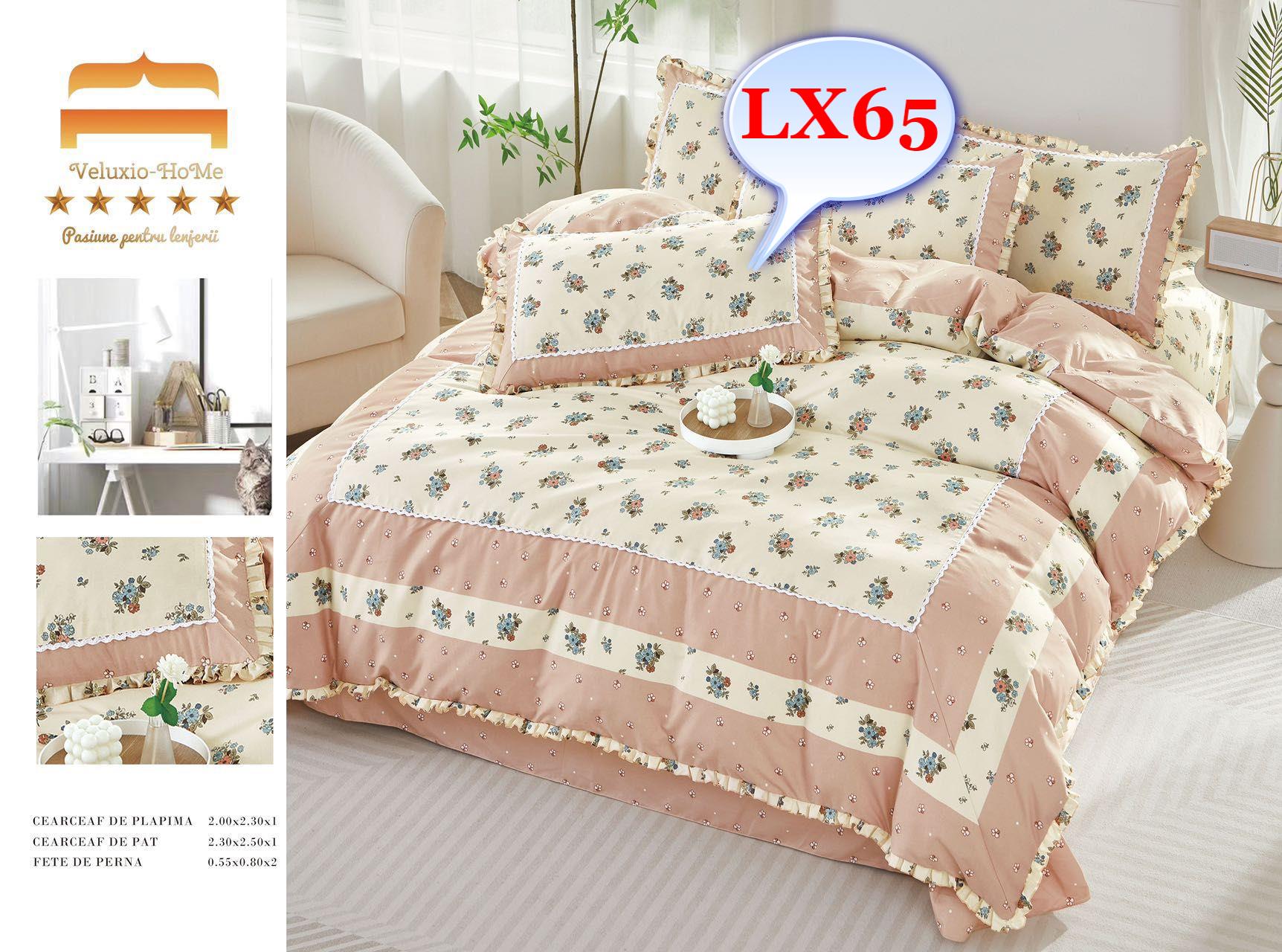 Lenjerie de pat finet – Eleganță și confort în dormitorul tău Alege lenjerii de pat 4 piese din bumbac pentru pat dublu și transformă-ți dormitorul într-un spațiu al relaxării și rafinamentului. Dormitorul este locul în care ne refacem energia și ne relaxăm după o zi lungă. De aceea, lenjeria de pat trebuie să fie nu doar confortabilă, ci și de calitate superioară. Cu lenjeriile noastre din bumbac , cu designuri sofisticate, te vei bucura de o atmosferă plăcută în fiecare noapte.