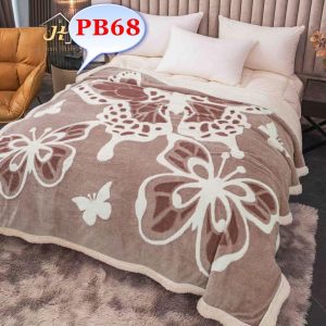 Pătura pufoasă COCOLINO Blanita, 2 persoane PB68