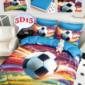 Lenjerie de pat Finet 6 piese cu ELASTIC cod-5D15